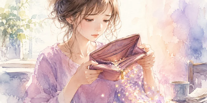 お金が貯まらない理由は「稼ぎ」じゃない｜貯金できない性格を作る"お金の出口"を紫微斗数で読む